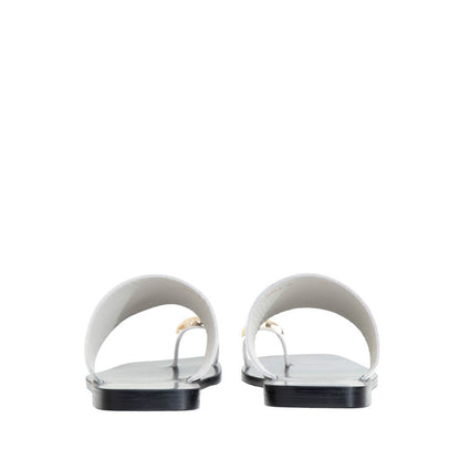 Jhane Toe-Ring Slides - White