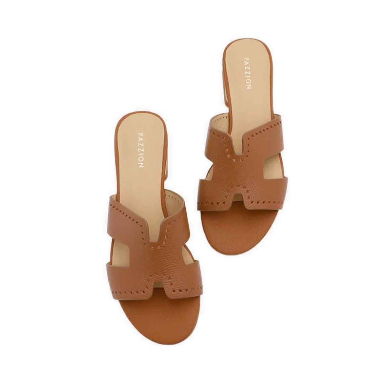 Leanne Caged Sandal Heels - Brown