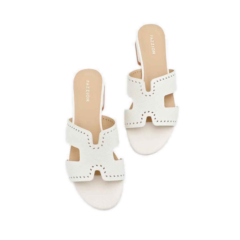 Leanne Caged Sandal Heels - Beige