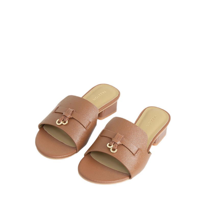 Women's 636-88 Flat Sandals - Brown