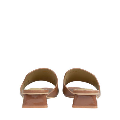 Women's 636-88 Flat Sandals - Brown