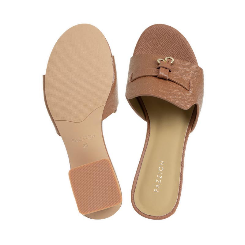 Women's 636-88 Flat Sandals - Brown
