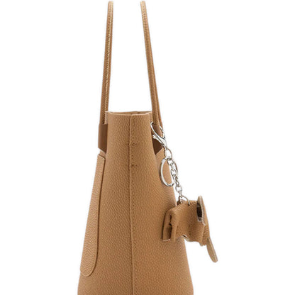 Stormy Garden Bucket Bag - Brown