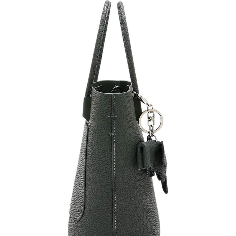 Stormy Garden Bucket Bag - Green