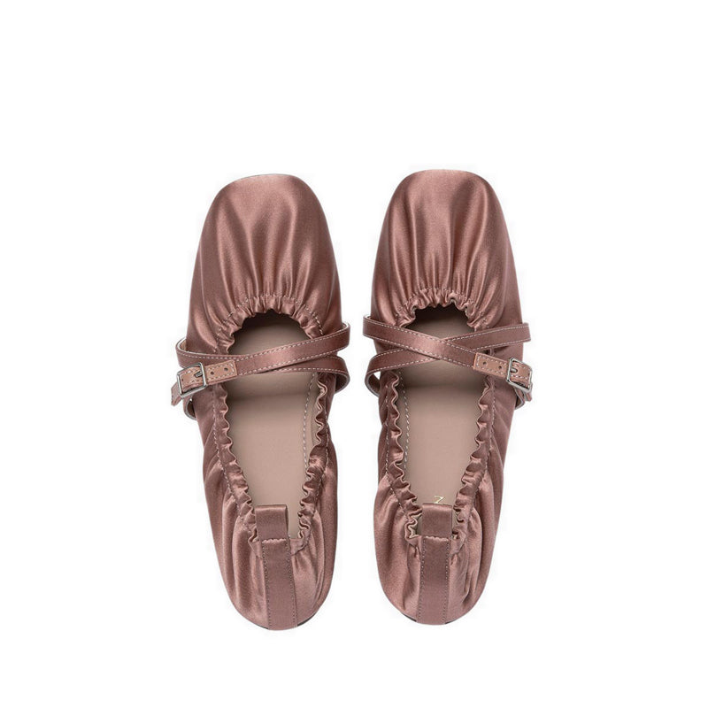 Pazzion Women's 688-1B Flats - Pink