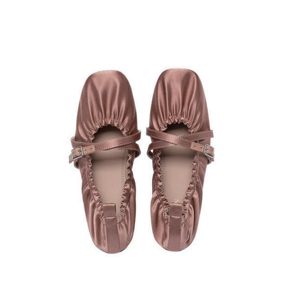 Pazzion Women's 688-1B Flats - Pink