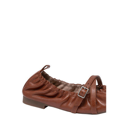 Pazzion Women's 688-1C Flats - Brown