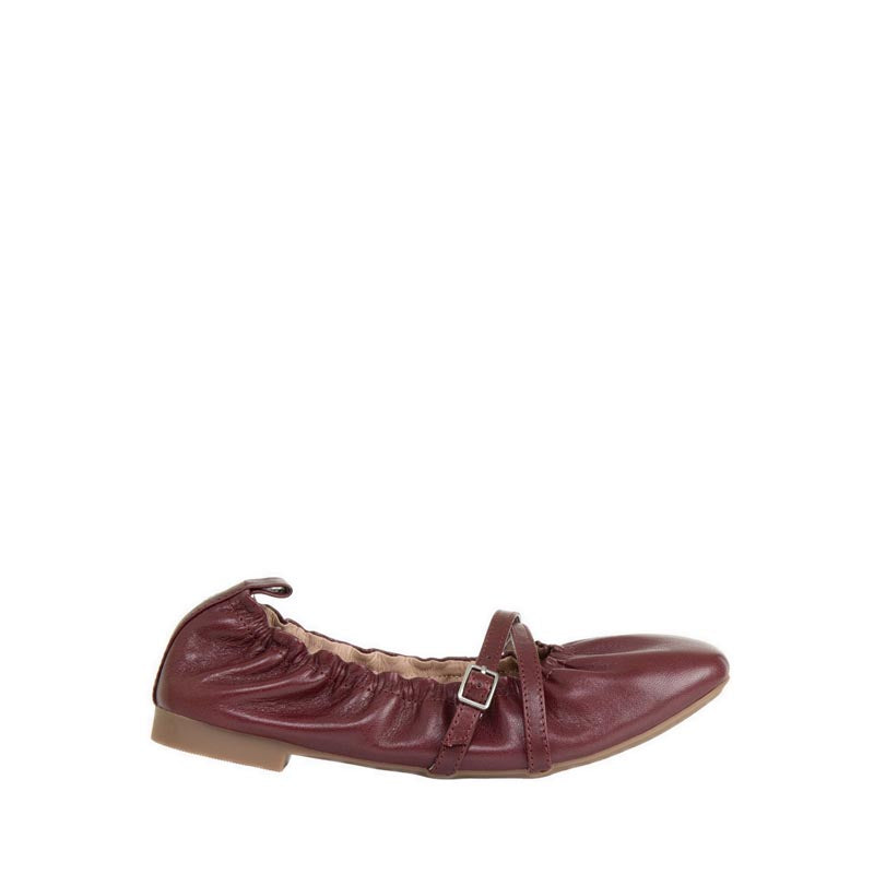 Women's 688-1C Flats - Maroon