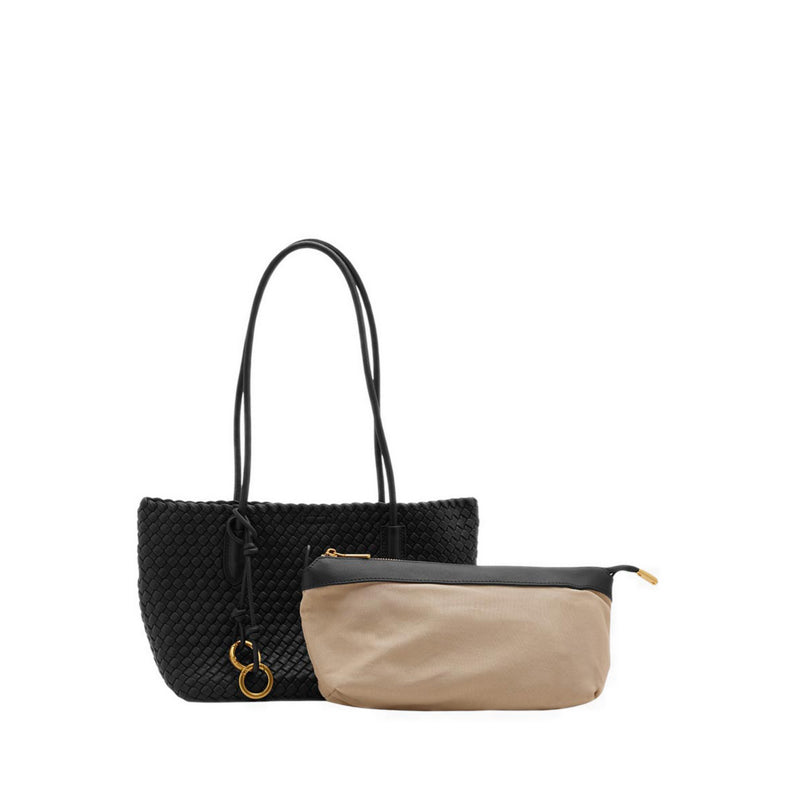 Pazzion Women's Galivyn Woven Tote - Black