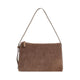 Women's Bellarise Suede Shoulder Bag - Brown