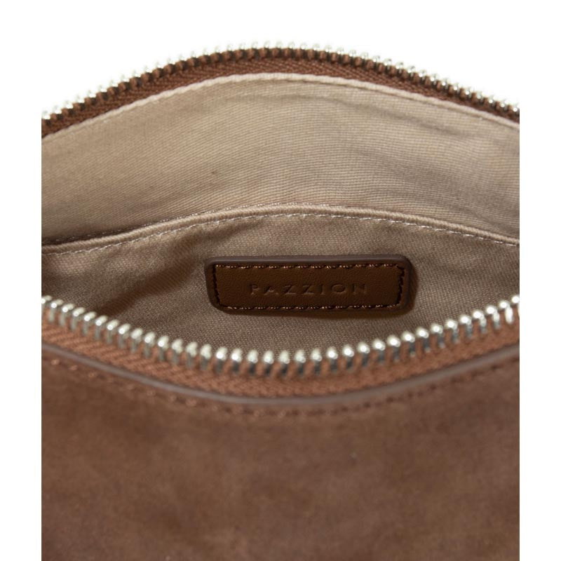 Women's Bellarise Suede Shoulder Bag - Brown
