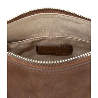 Women's Bellarise Suede Shoulder Bag - Brown