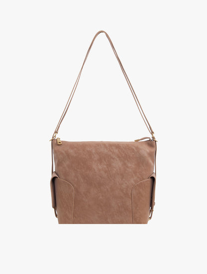 Pazzion Women's Danika Three Way Bag - Brown