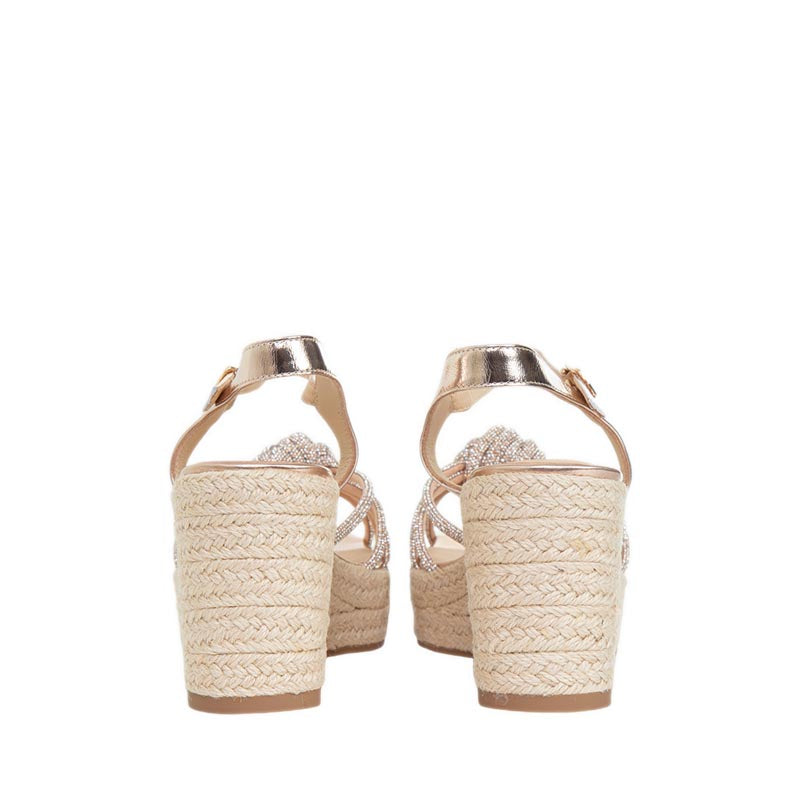 8816 Wedges Sandals - Champagne