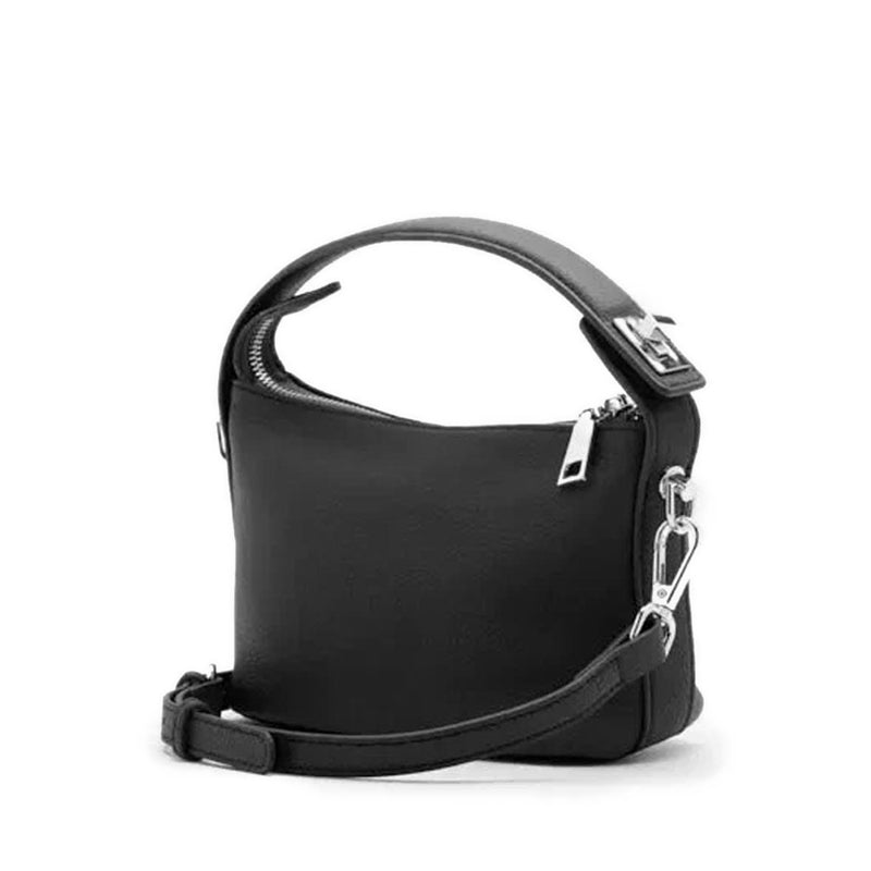 Cara Twist Lock Handle Bag - Black