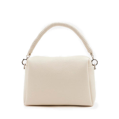 Donna Knotted Double Handle Bag - Beige