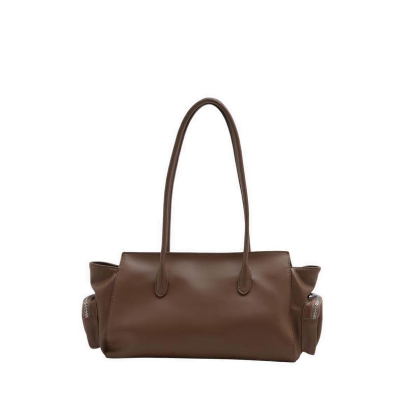 Women's Virelle Structured Multi-Pocket Shoulder Bag - Brown
