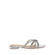 Pazzion Women's A19-1 Sandal - Silver