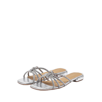 Pazzion Women's A19-1 Sandal - Silver