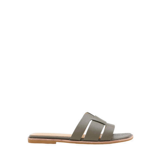 Elmira O.Ori Cage Slides - Khaki