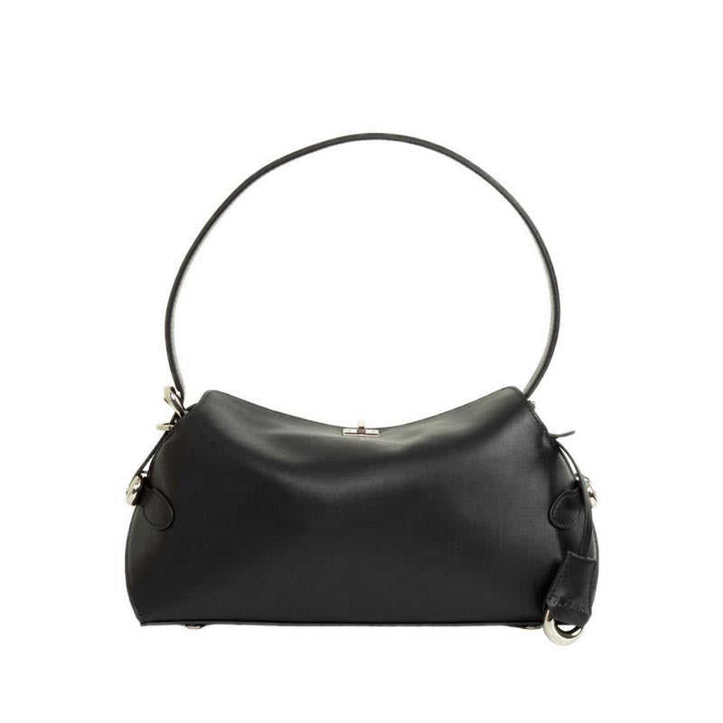 Women's Aerivelle Woven Twist Lock Bag - Black