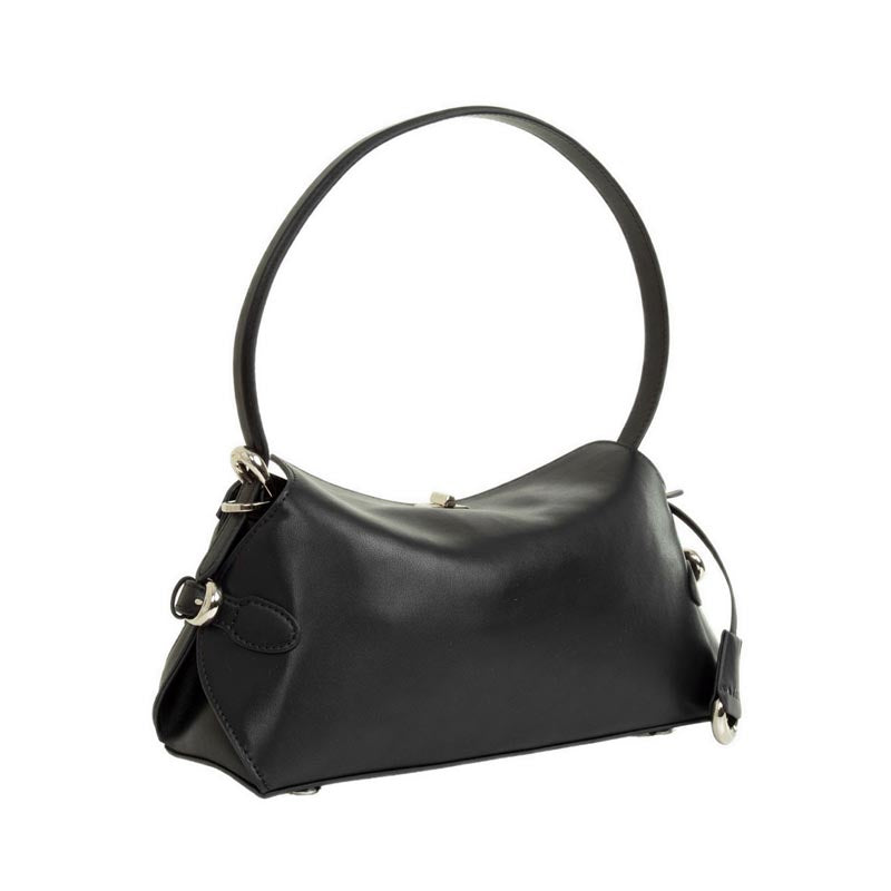 Women's Aerivelle Woven Twist Lock Bag - Black