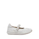 Pazzion Women's Arlise Pearl Embellished Leather Mary Janes - White