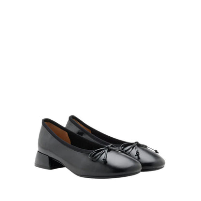 Blaise Bow Ballerina Heels - Black