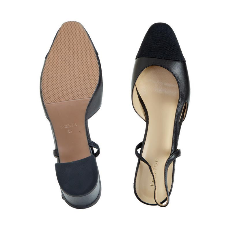 Pazzion Women's A569-3A Flats Heels - Black