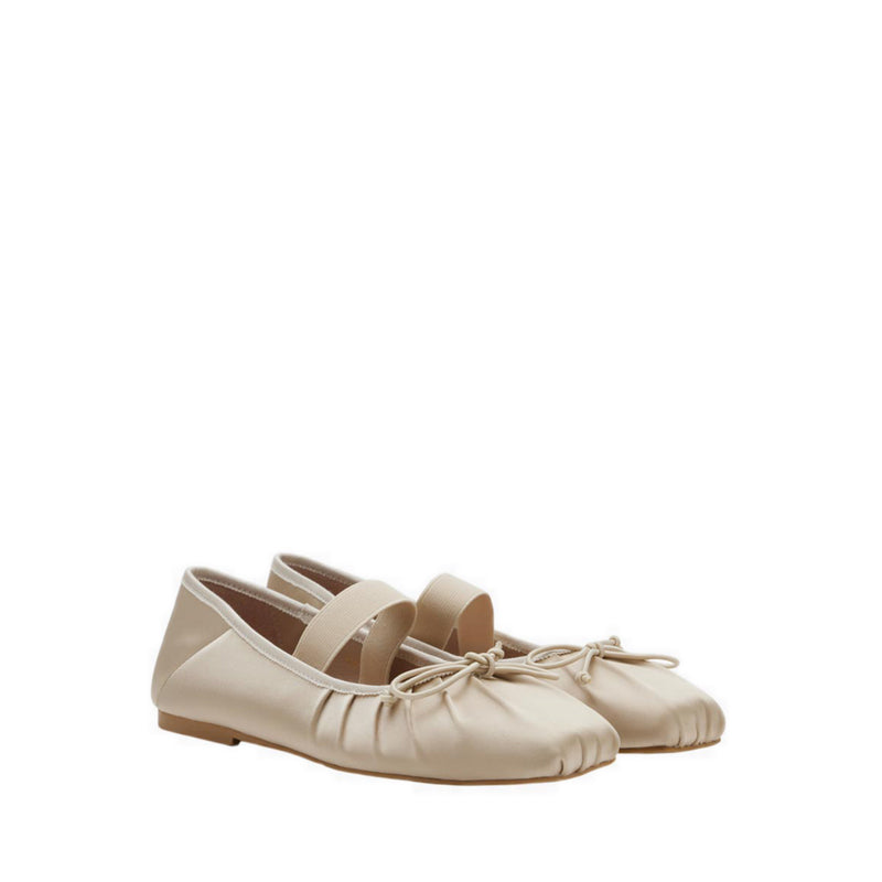 Women's Brivelle Silk Mary Janes - Natural
