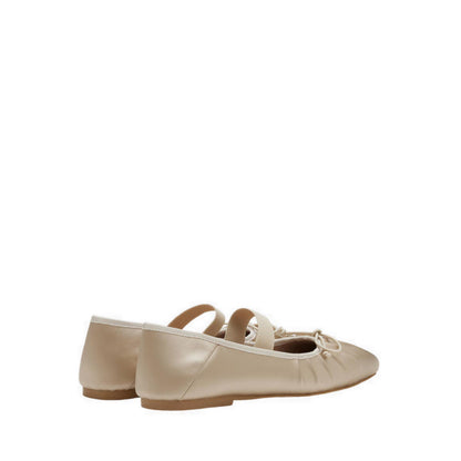 Women's Brivelle Silk Mary Janes - Natural