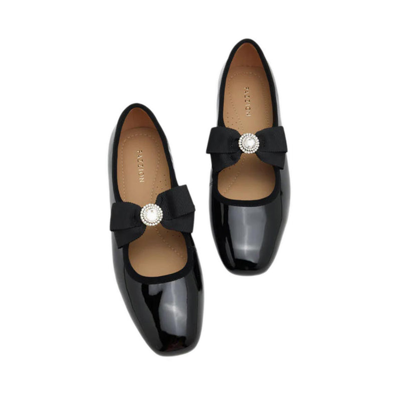 Pazzion Women's 3826-1A Flats - Black