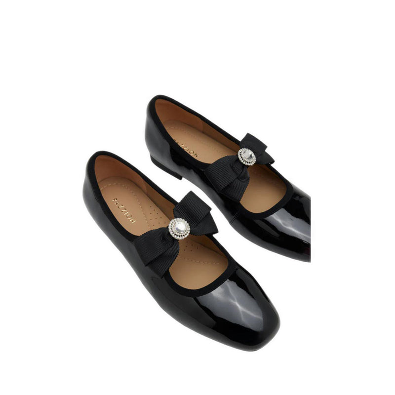Pazzion Women's 3826-1A Flats - Black