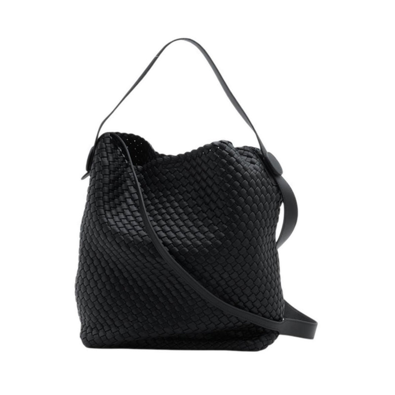 Pazzion Women's Cara Woven Bag - Black