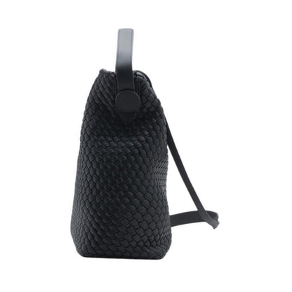 Pazzion Women's Cara Woven Bag - Black