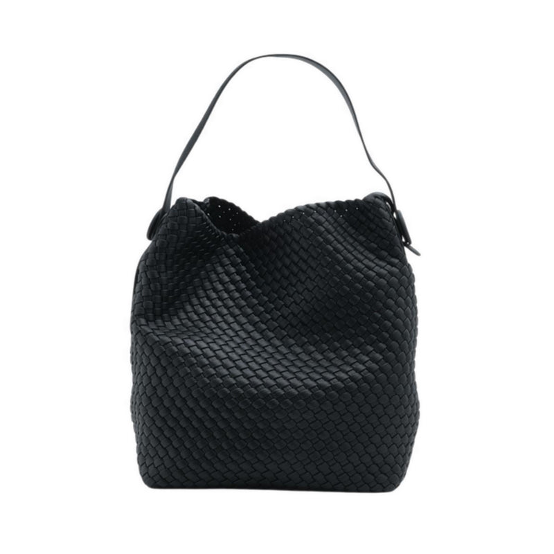 Pazzion Women's Cara Woven Bag - Black