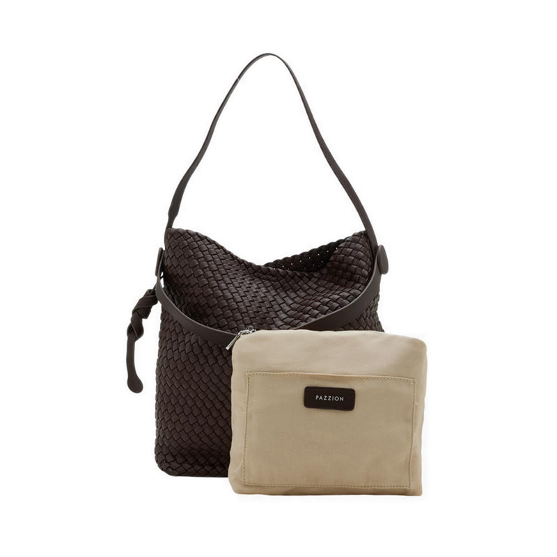 Pazzion Women's Cara Woven Bag - Brown