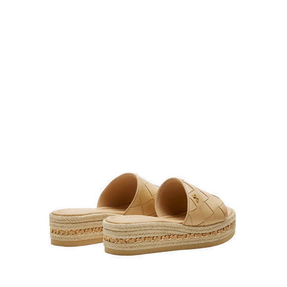 Clare Woven Slides - Natural