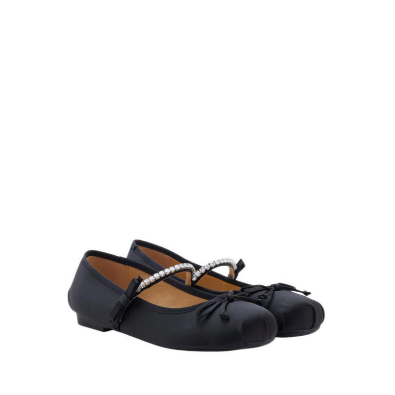 Women's Codi Crystal-Embellished Bow Mary Janes - Black