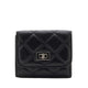 Pazzion Women's Deirdre Quilted Leather Wallet - Black