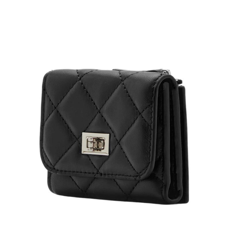 Pazzion Women's Deirdre Quilted Leather Wallet - Black