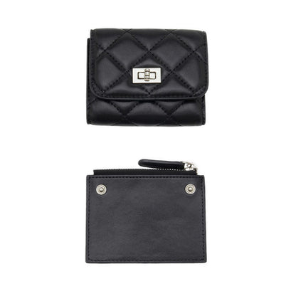 Pazzion Women's Deirdre Quilted Leather Wallet - Black