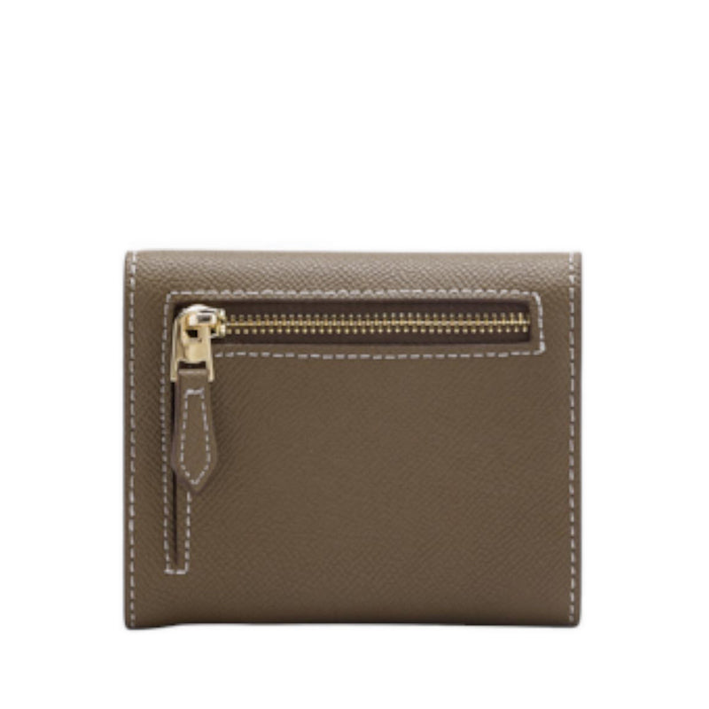 Elle Compact Wallet - Khaki
