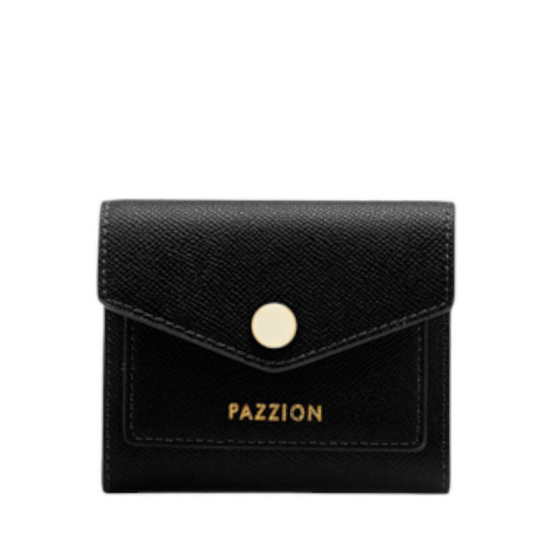 Elle Compact Wallet - Black