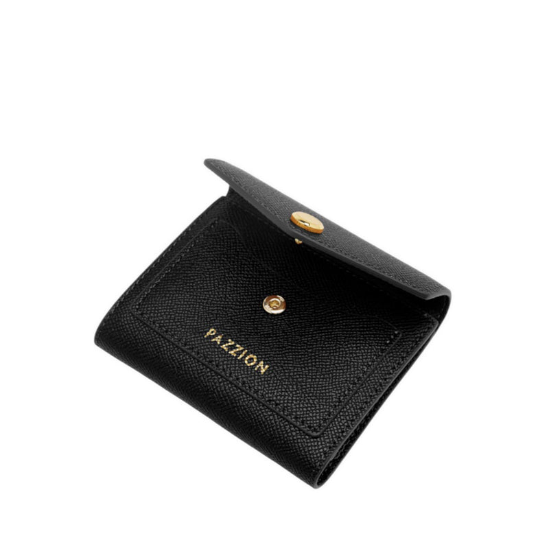Elle Compact Wallet - Black