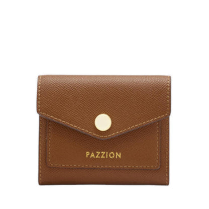 Elle Compact Wallet - Brown