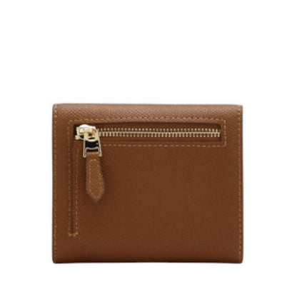 Elle Compact Wallet - Brown