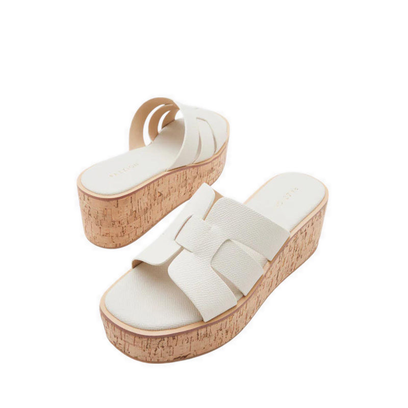 Elmira M.Ori Cage Wedges - Beige