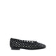 Enya Woven Bow Flats - Black