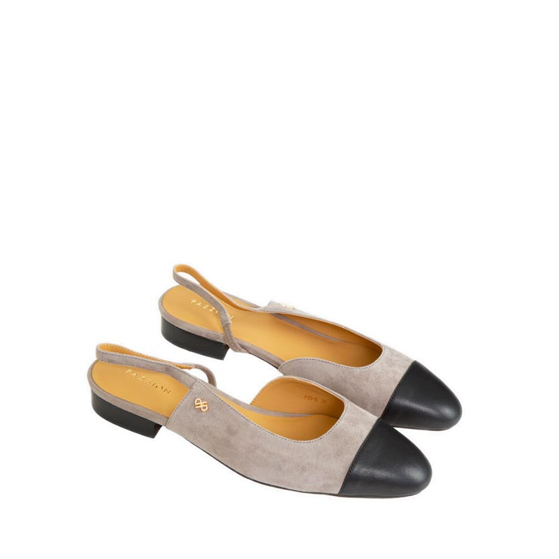 Pazzion Women's F55-8 Flats - Grey